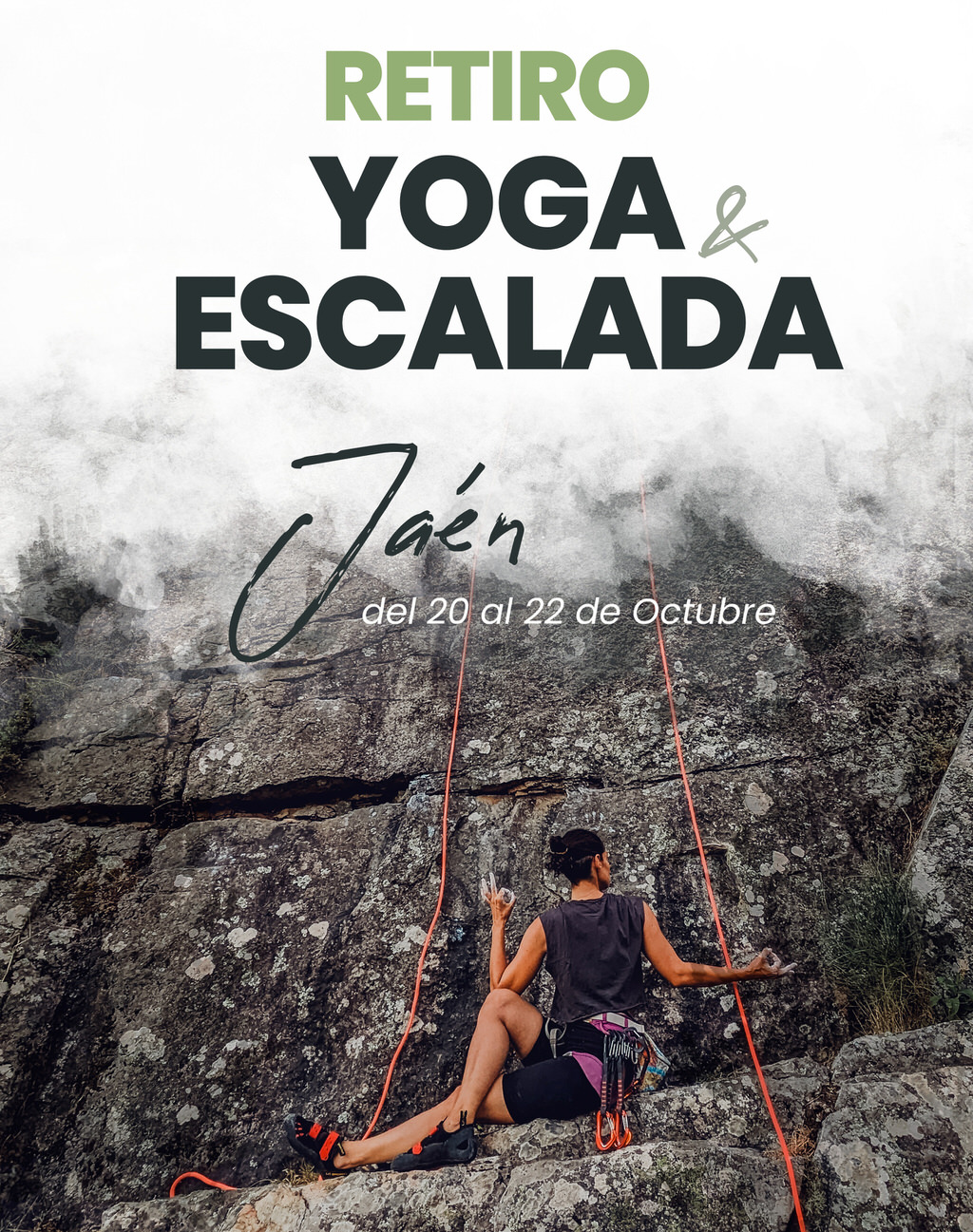 Retiro de yoga y escalada en Jaén