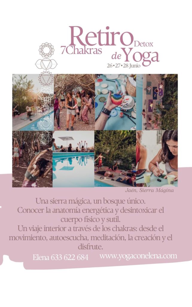 Retiro detox de yoga en Jaén