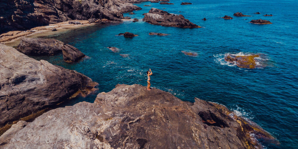 Yoga en el cabo (Almeria)